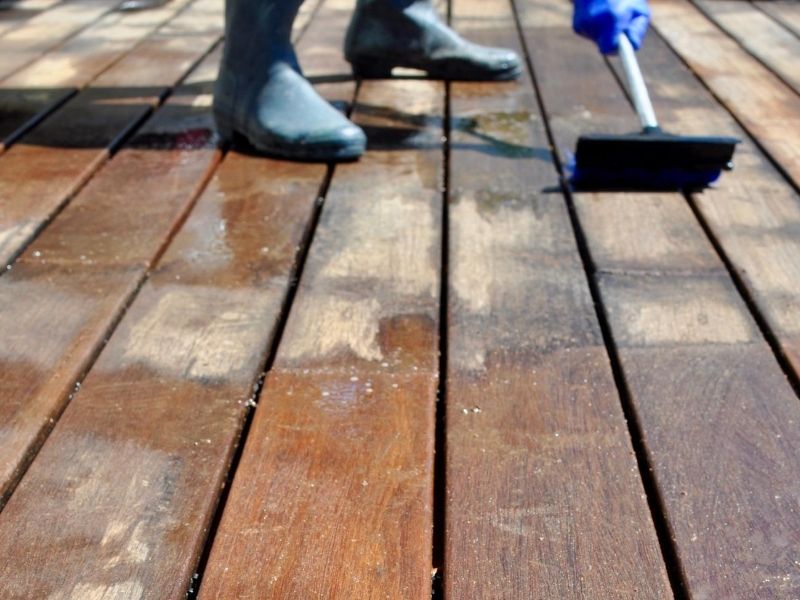 Manual Deck Cleaning