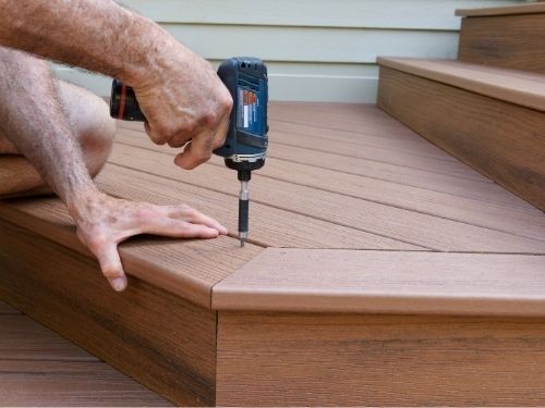 Composite wood decking